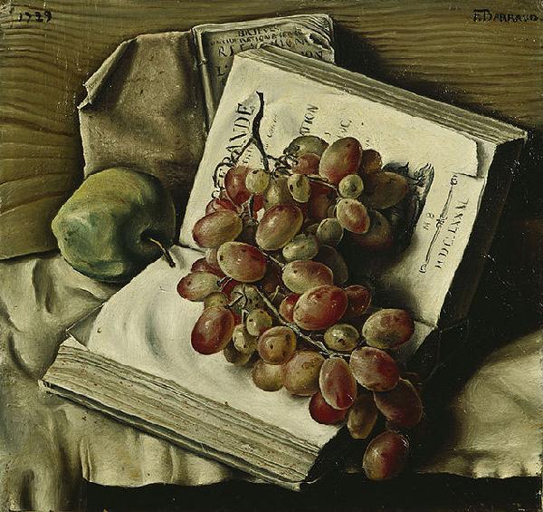 Francis Barraud Nature morte aux raisins